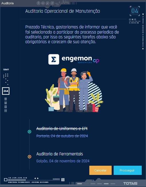 Imagem de fundo de Auditorias